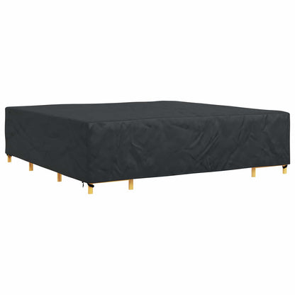 Copertura per mobili Tinta unita Nero 300 x 300 x 70 cm 600D | homemem39