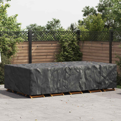 Copertura per mobili Tinta unita Nero 305 x 190 x 85 cm 210D | homemem39