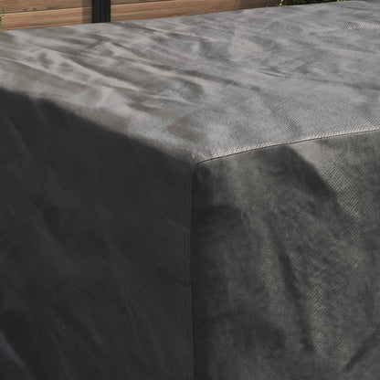 Copertura per mobili Tinta unita Nero 305 x 190 x 85 cm 600D | homemem39