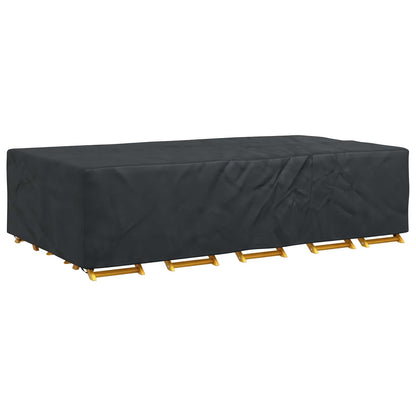 Copertura per mobili Tinta unita Nero 305 x 190 x 85 cm 600D | homemem39
