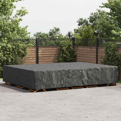 Copertura per mobili Tinta unita Nero 350 x 260 x 90 cm 210D | homemem39