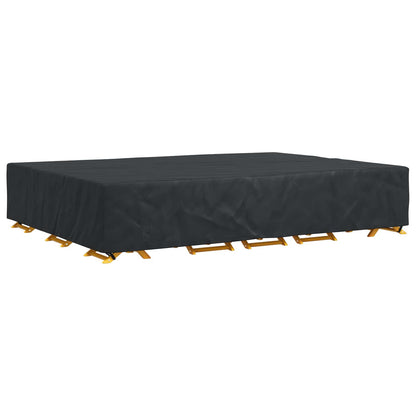Copertura per mobili Tinta unita Nero 350 x 260 x 90 cm 210D | homemem39