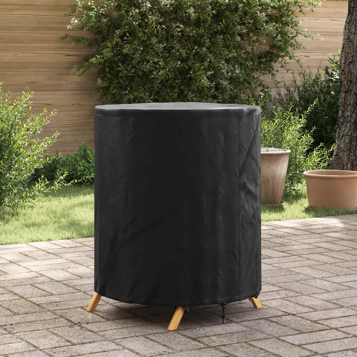 Copertura Tavolo 62 x 62 x 70 cm Tessuto Rotondo Impermeabile