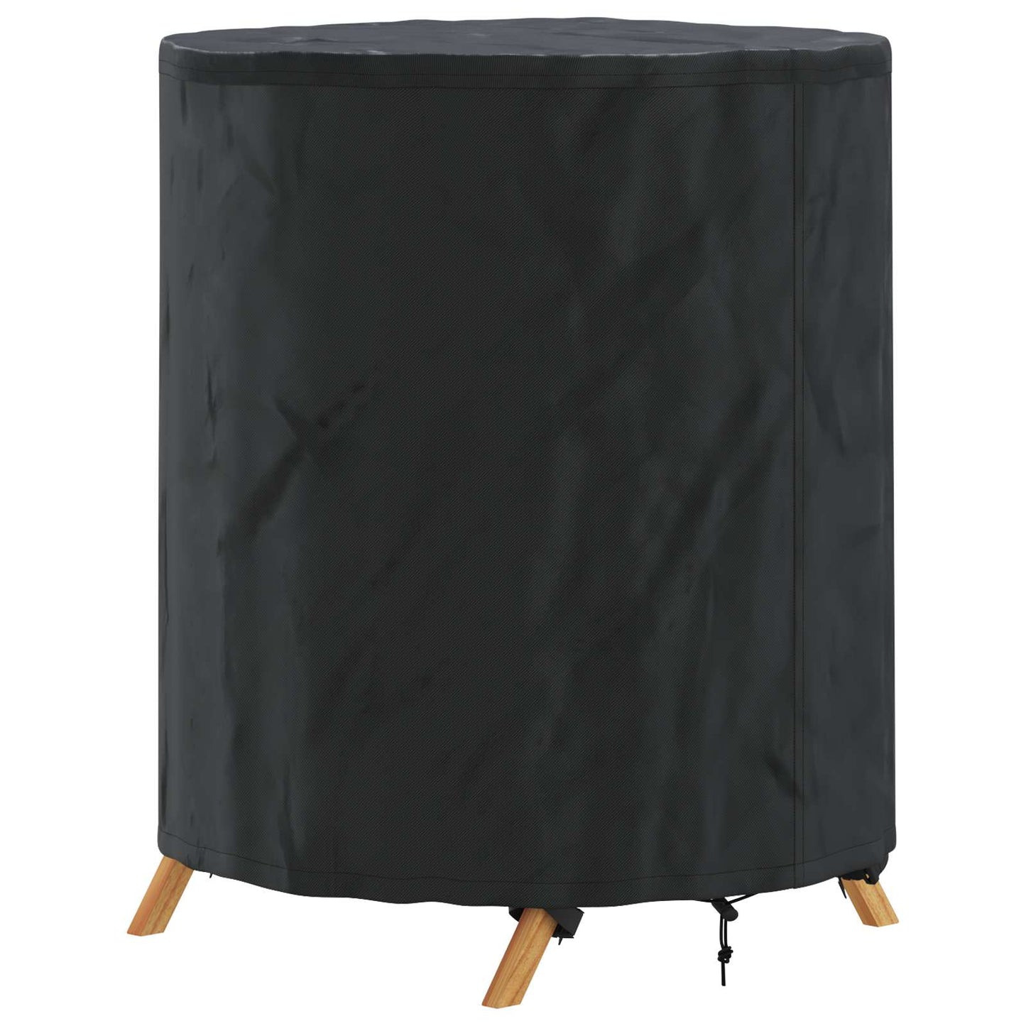 Copertura Tavolo Tinta unita Nero 62 x 62 x 70 cm Tessuto | homemem39