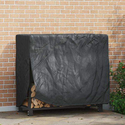 Copertura per portalegna Tinta unita Nero Tessuto Oxford 210D | homemem39