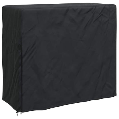 Copertura per portalegna Tinta unita Nero Tessuto Oxford 210D | homemem39
