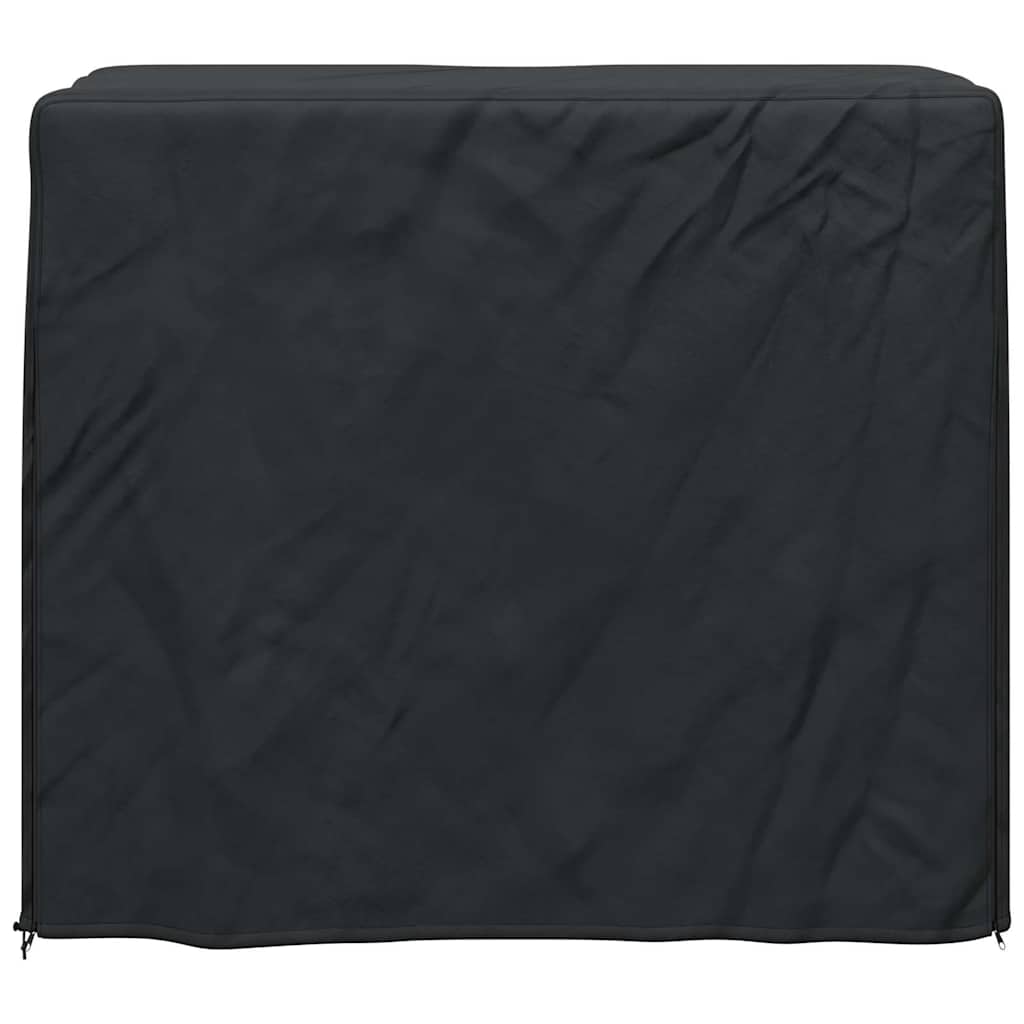 Copertura per portalegna Tinta unita Nero Tessuto Oxford 210D | homemem39