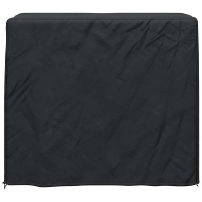 Copertura per portalegna Tinta unita Nero tessuto Oxford 420D | homemem39