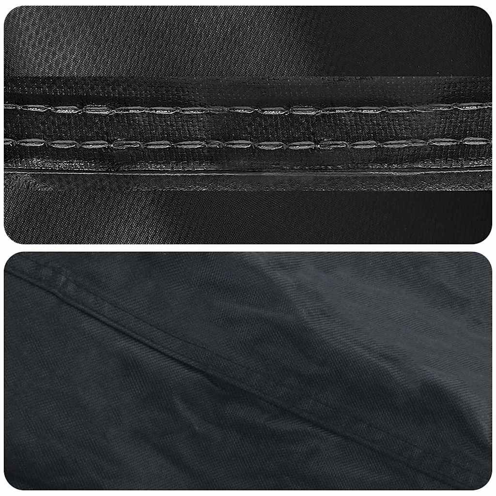 Copertura per portalegna Tinta unita Nero tessuto Oxford 420D | homemem39
