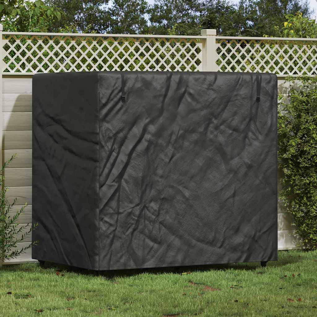 Copertura per dondolo da esterno Nero 175 x 125 x 180 cm | homemem39