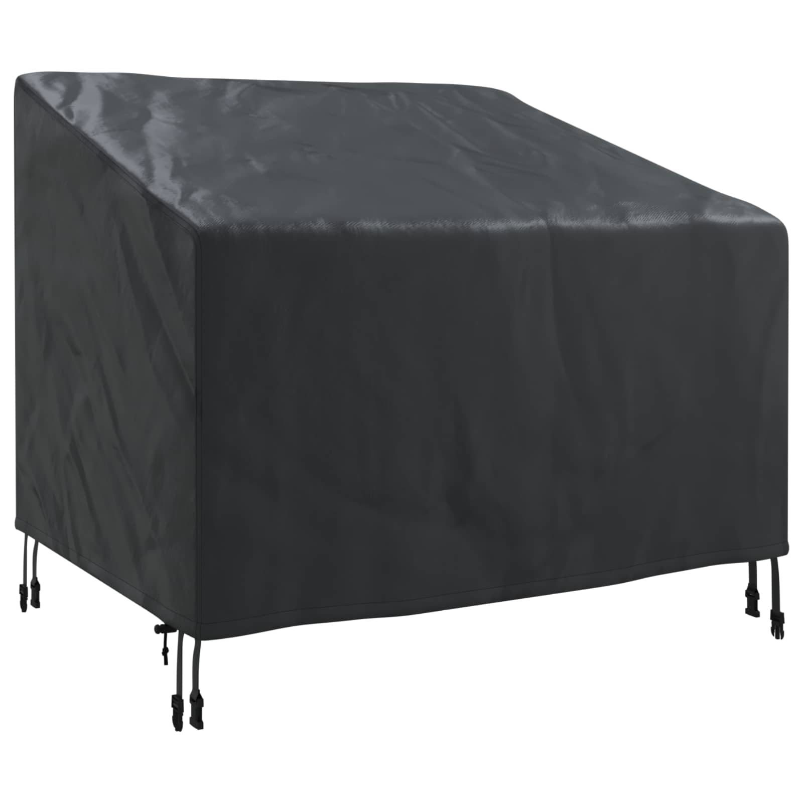 Copertura per sedia da giardino Nero 96 x 79 x 74 cm | homemem39