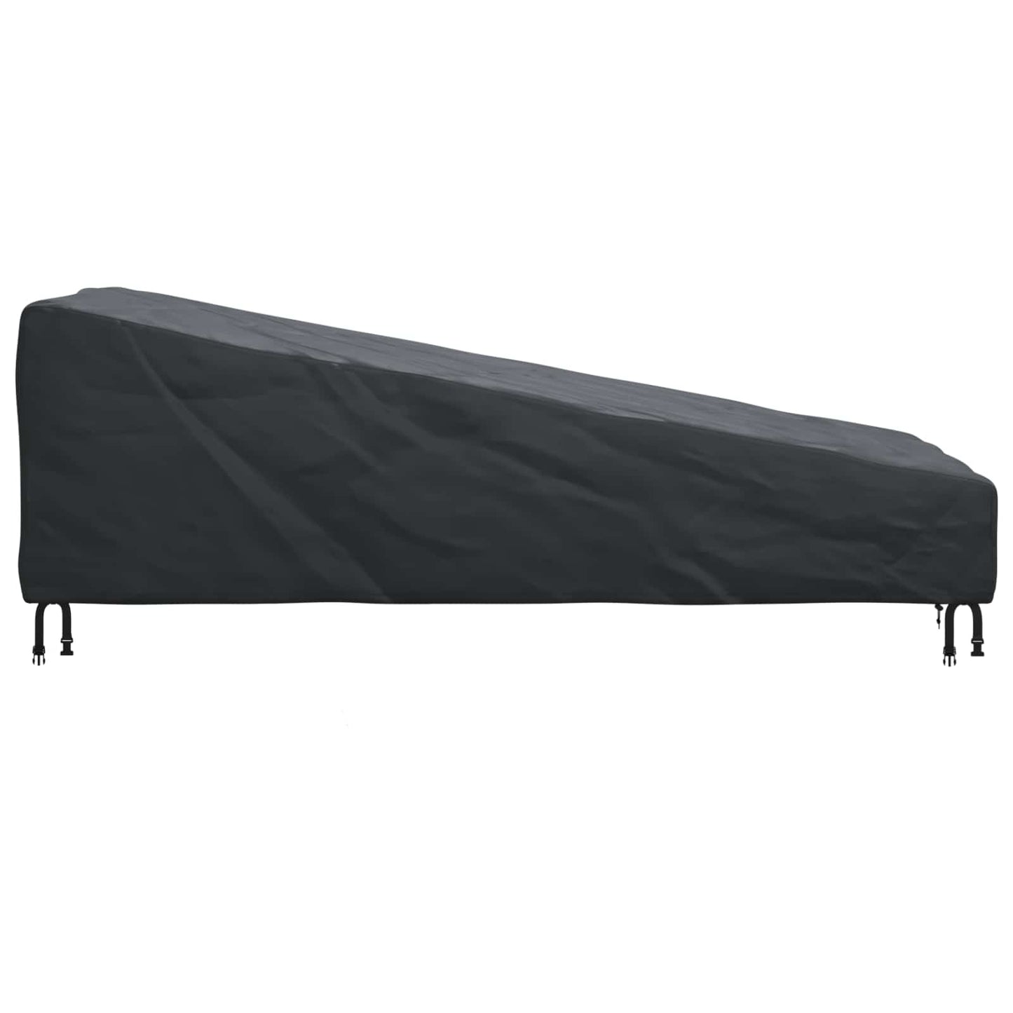 Copertura per mobili da esterno Nero 195 x 76 x 82 cm | homemem39