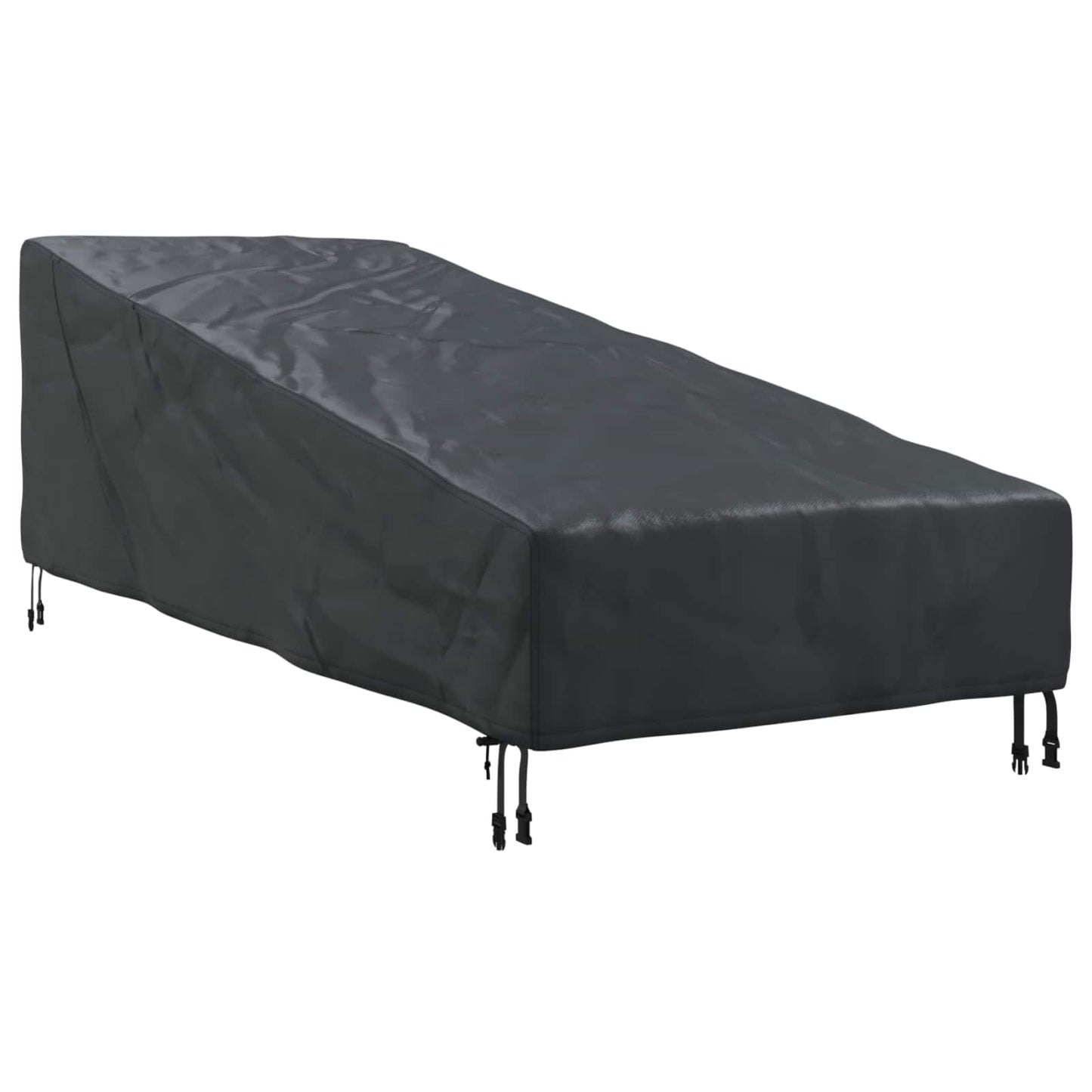 Copertura per mobili da esterno Nero 203 x 81 x 63 cm | homemem39