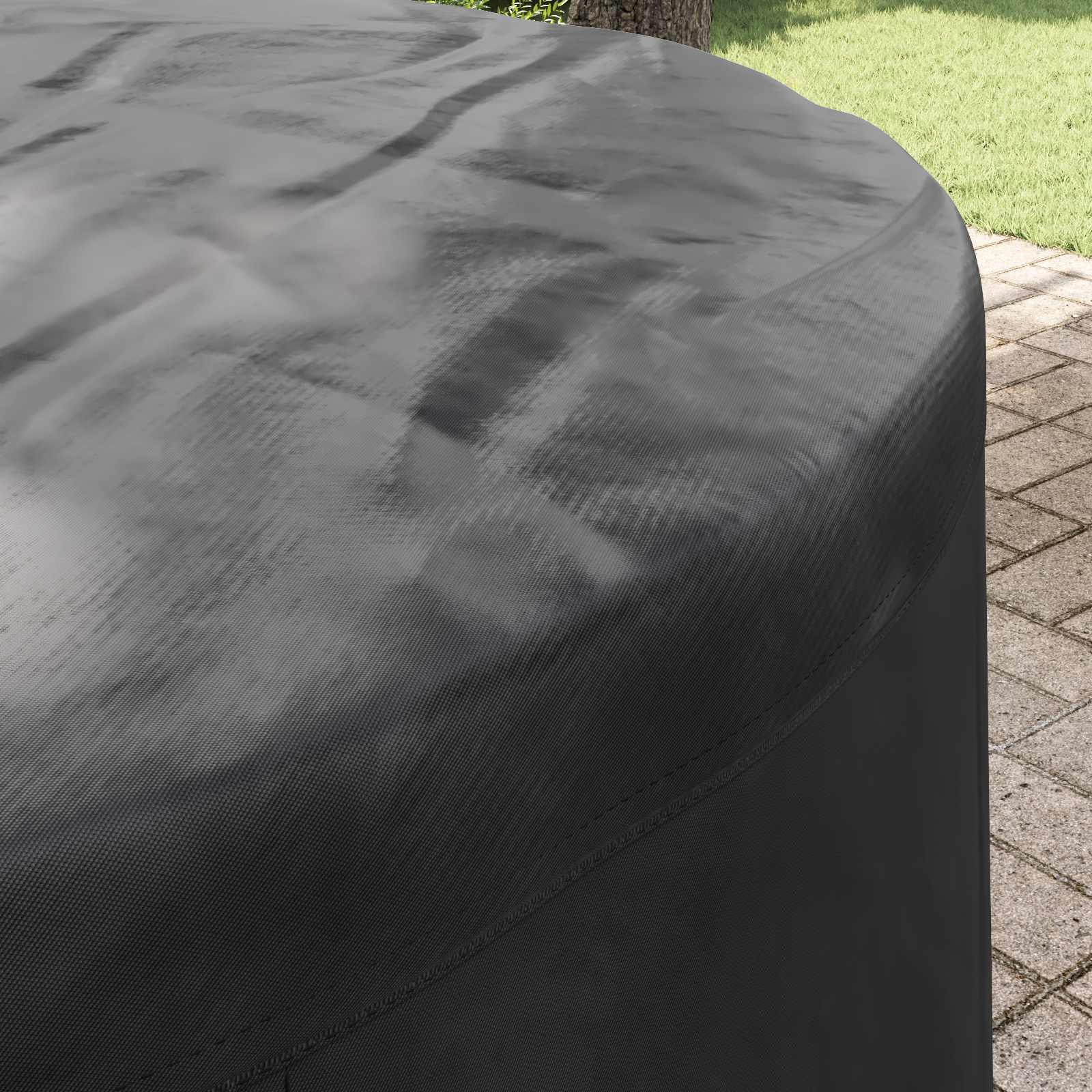 Copertura per mobili Nero 102 x 102 x 71 cm Tessuto Oxford 210D | homemem39