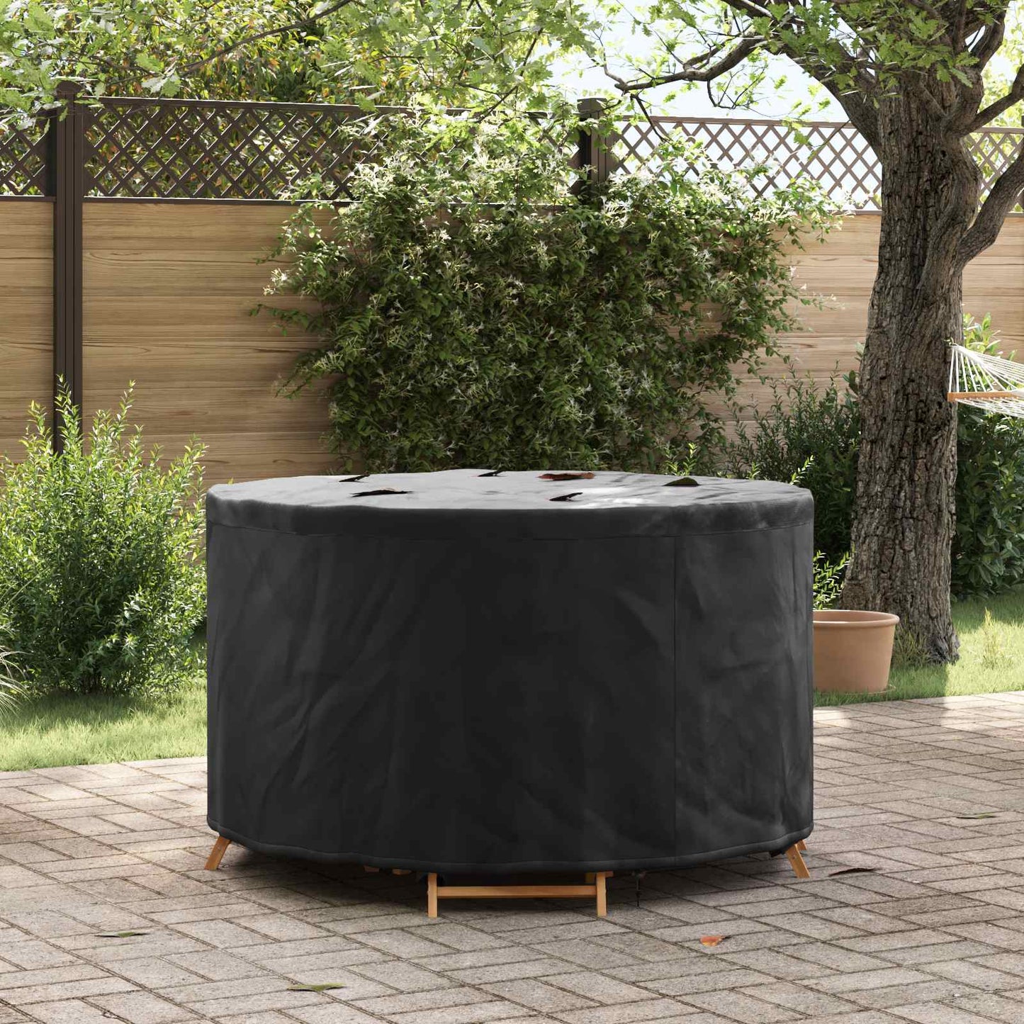 Copertura per mobili Nero 102 x 102 x 71 cm Tessuto Oxford 210D | homemem39
