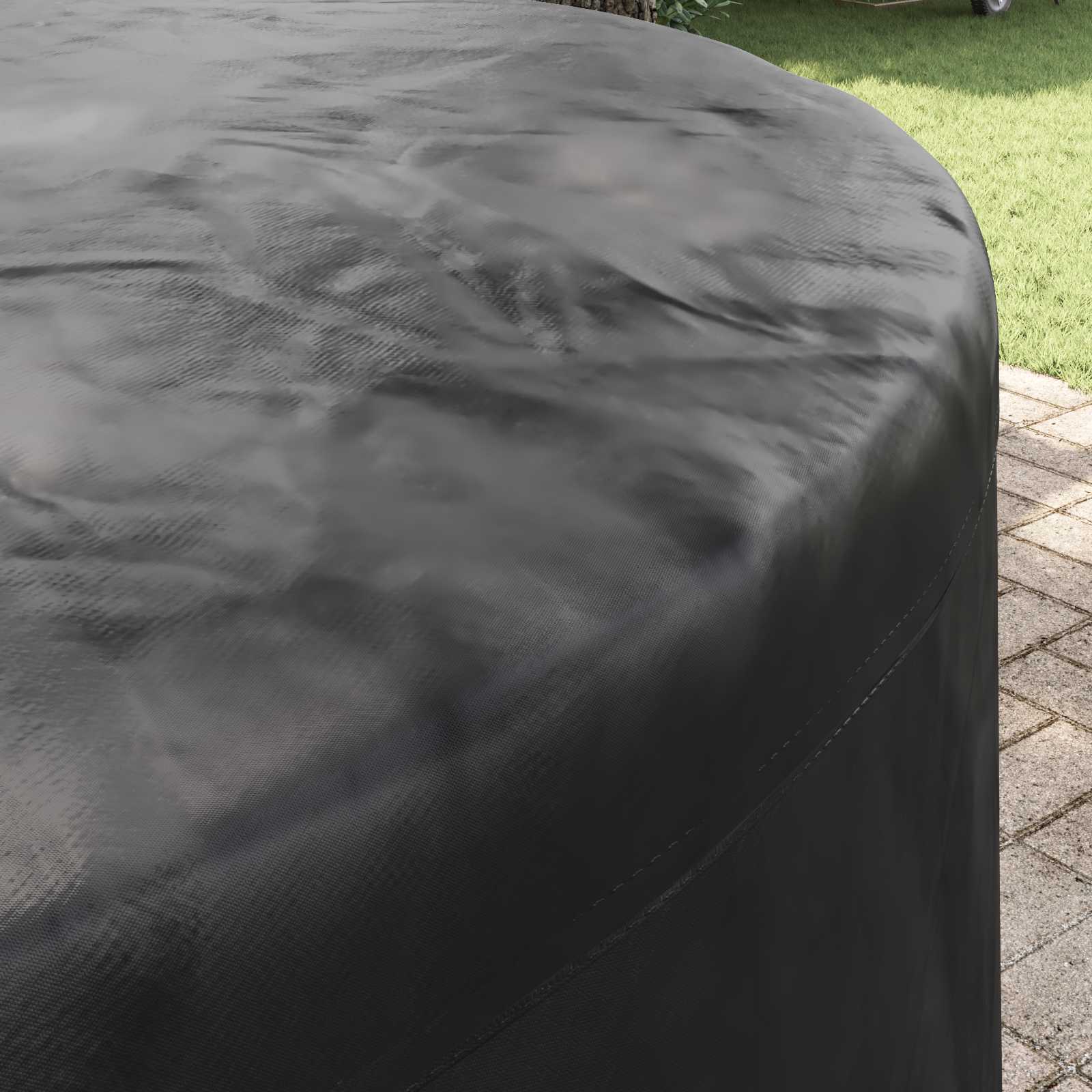 Copertura per mobili Nero 157 x 157 x 85 cm Tessuto Oxford 210D | homemem39