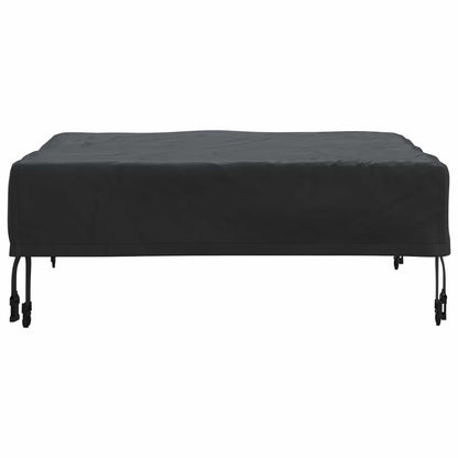 Copertura Tavolo 82 x 82 x 15 cm Quadrato Impermeabile Nero