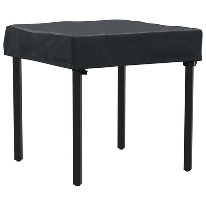Copertura Tavolo 82 x 82 x 15 cm Quadrato Impermeabile Nero