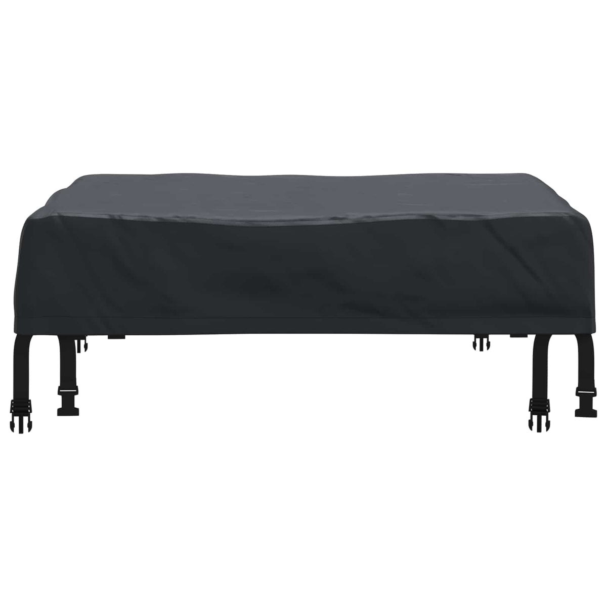 Copertura Tavolo 82 x 82 x 15 cm Quadrato Impermeabile Nero