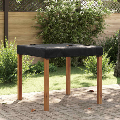 Copertura Tavolo Tinta unita Nero 92 x 92 x 15 cm Tessuto | homemem39