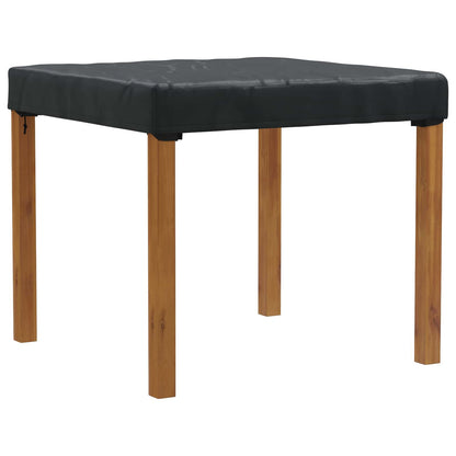 Copertura Tavolo Tinta unita Nero 92 x 92 x 15 cm Tessuto | homemem39