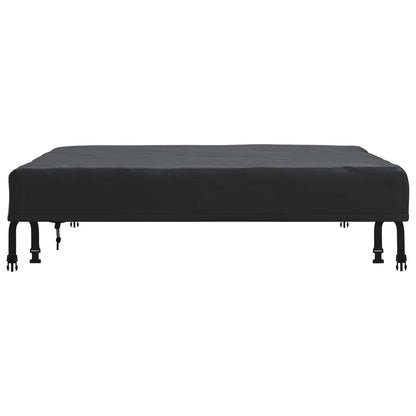 Copertura Tavolo Tinta unita Nero 92 x 92 x 15 cm Tessuto | homemem39