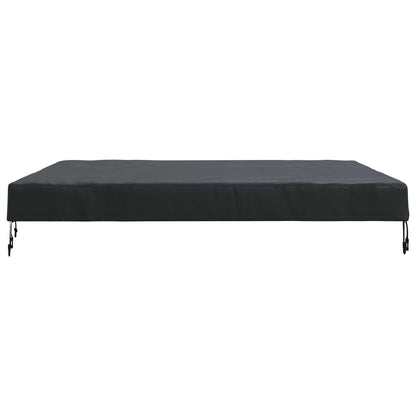 Copertura Tavolo Tinta unita Nero 142 x 142 x 15 cm Tessuto | homemem39