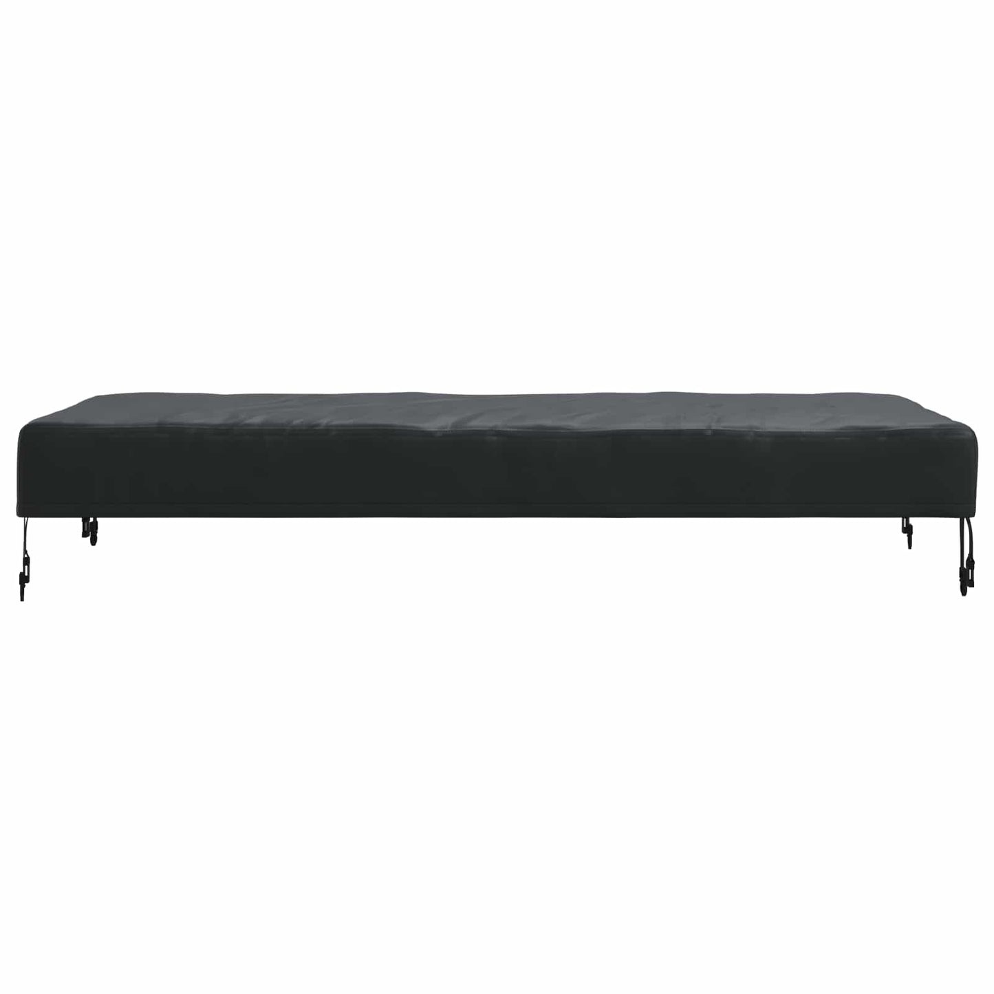 Copertura Tavolo 122 x 72 x 15 cm Tessuto Rettangolare Nero