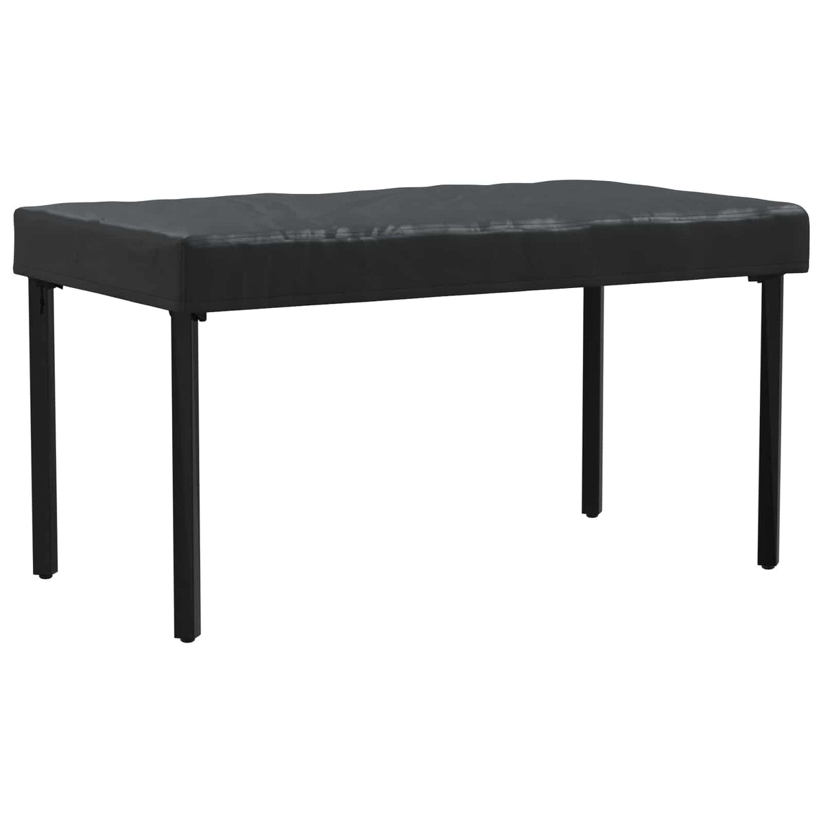 Copertura Tavolo 122 x 72 x 15 cm Tessuto Rettangolare Nero