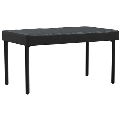 Copertura Tavolo 122 x 72 x 15 cm Tessuto Rettangolare Nero