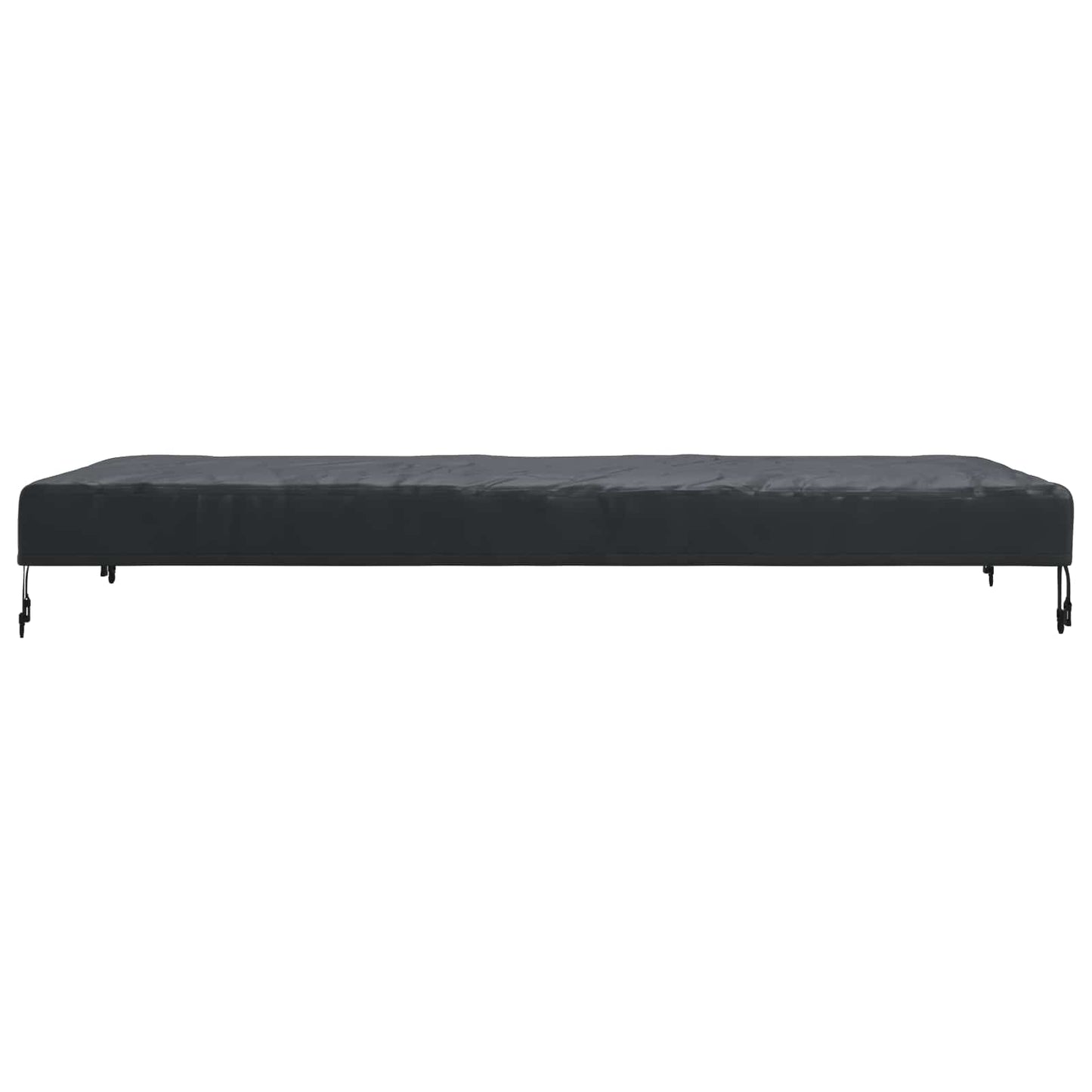 Copertura Tavolo Tinta unita Nero 182 x 92 x 15 cm Tessuto | homemem39