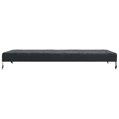 Copertura Tavolo Tinta unita Nero 182 x 92 x 15 cm Tessuto | homemem39