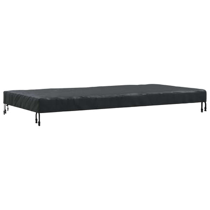 Copertura Tavolo Tinta unita Nero 202 x 92 x 15 cm Tessuto | homemem39