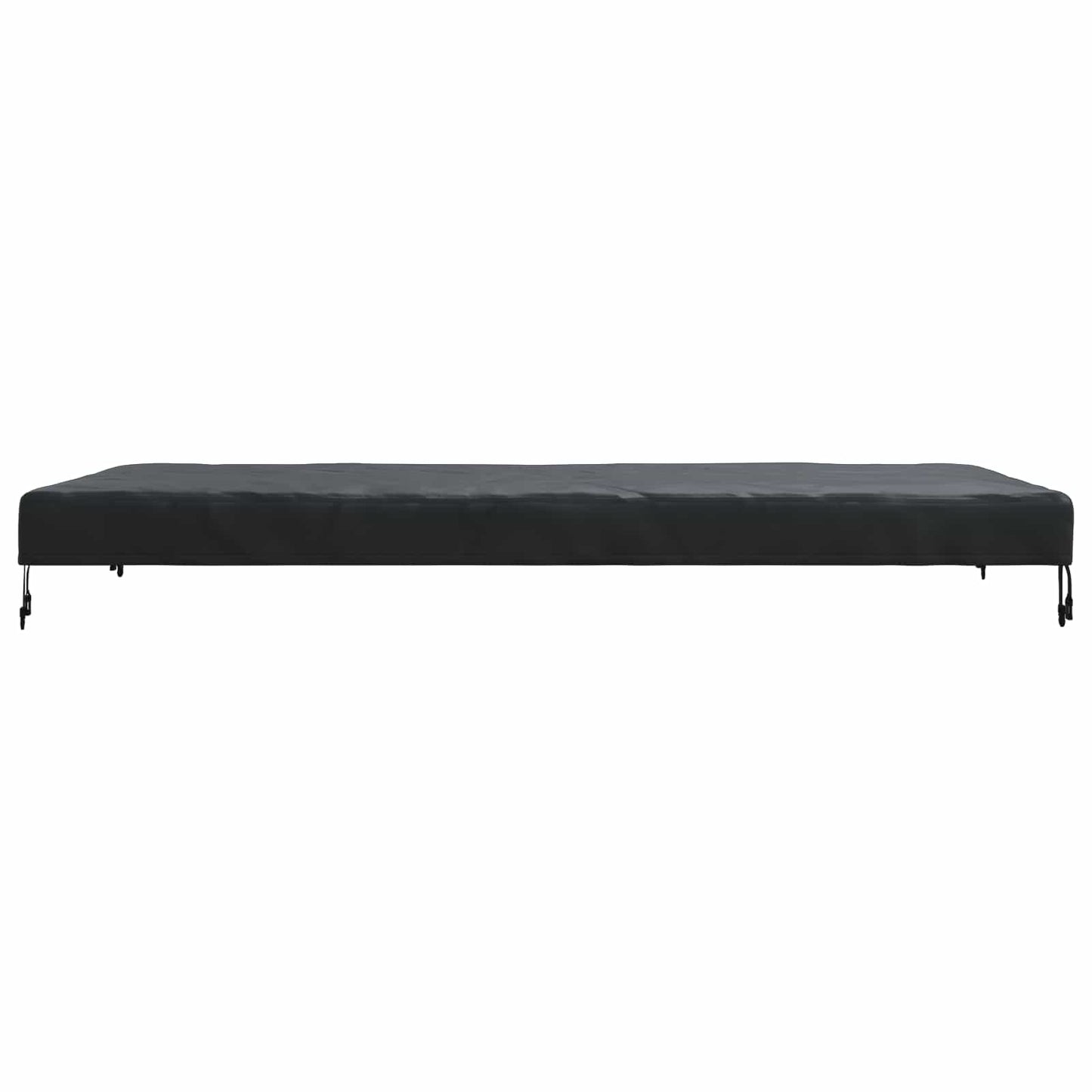 Copertura Tavolo Tinta unita Nero 202 x 102 x 15 cm Tessuto | homemem39
