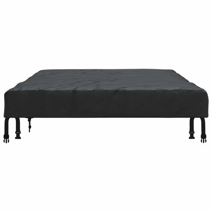 Copertura Tavolo Tinta unita Nero 202 x 102 x 15 cm Tessuto | homemem39