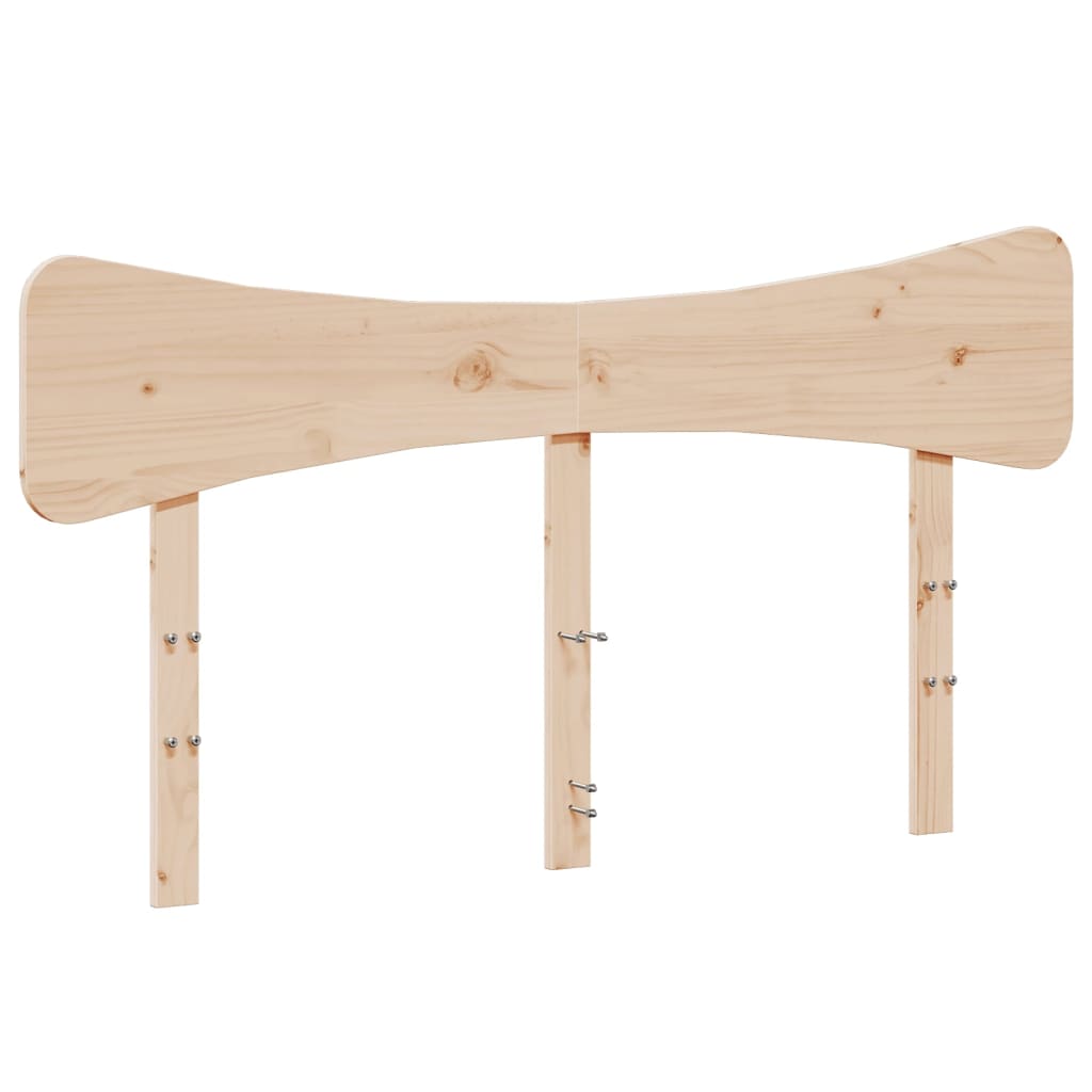 Giroletto senza Materasso 135x190 cm in Legno Massello di Pino | homemem39