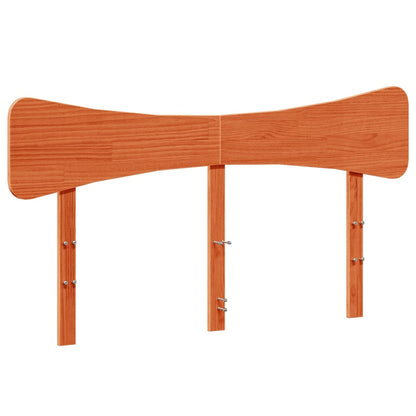 Giroletto senza Materasso Marrone Cera 120x190 cm Legno di Pino | homemem39