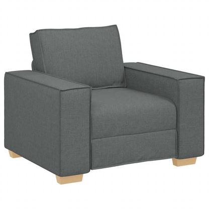 Poltrona Divano Grigio Scuro 100x78x84 cm Tessuto | homemem39