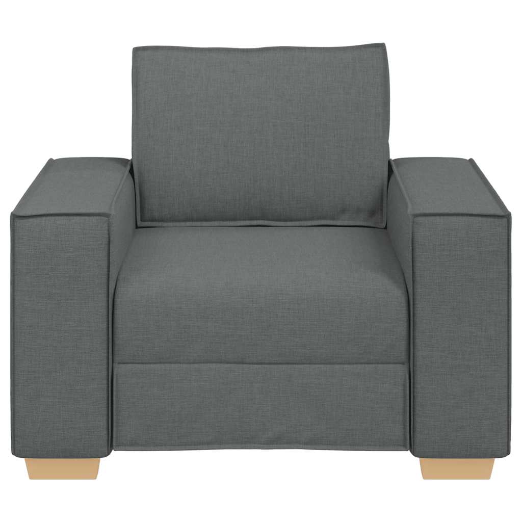 Poltrona Divano Grigio Scuro 100x78x84 cm Tessuto | homemem39