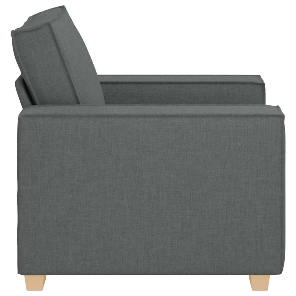 Poltrona Divano Grigio Scuro 100x78x84 cm Tessuto | homemem39