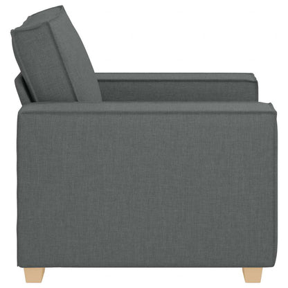 Poltrona Divano Grigio Scuro 100x78x84 cm Tessuto | homemem39