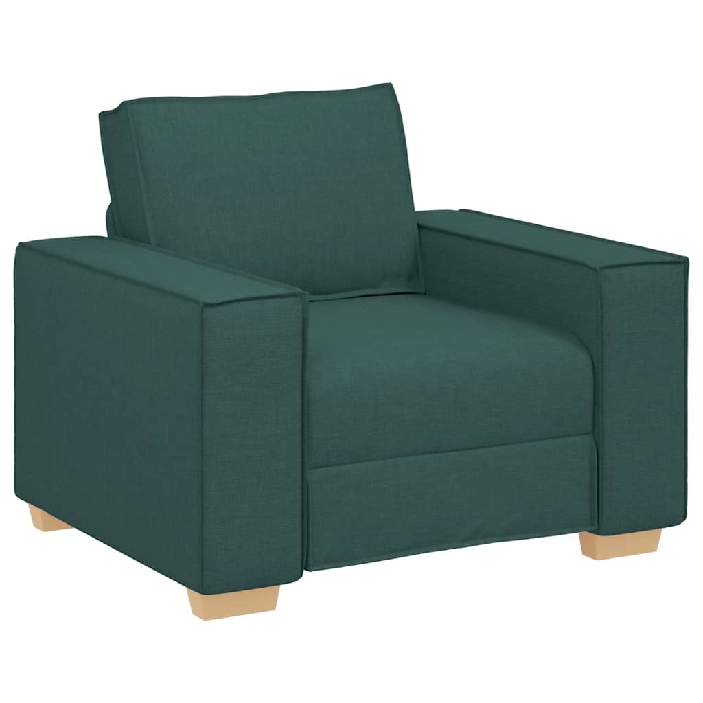 Poltrona Divano Verde Scuro 100x78x84 cm Tessuto | homemem39