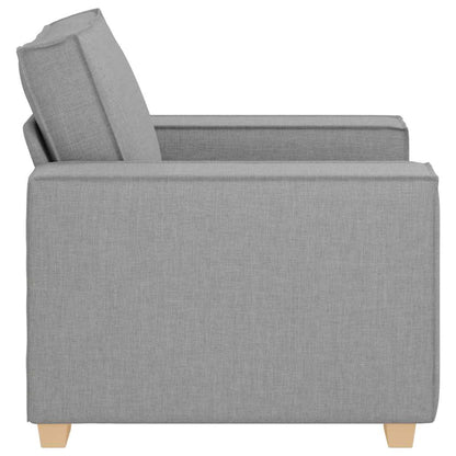 Poltrona Divano Grigio Nuvola 60 cm Tessuto - homemem39