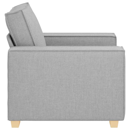Poltrona Divano Grigio Nuvola 100x78x84 cm Tessuto