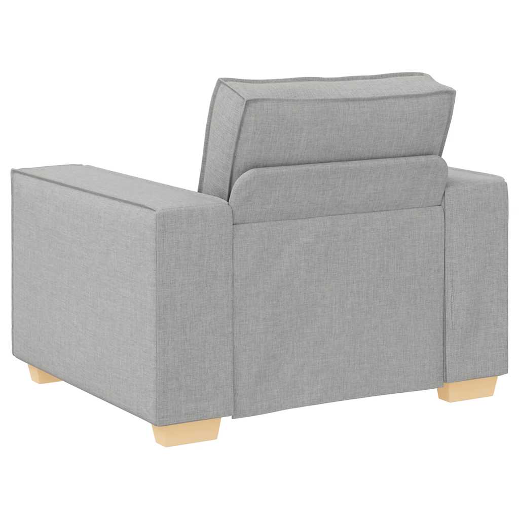 Poltrona Divano Grigio Nuvola 100x78x84 cm Tessuto | homemem39