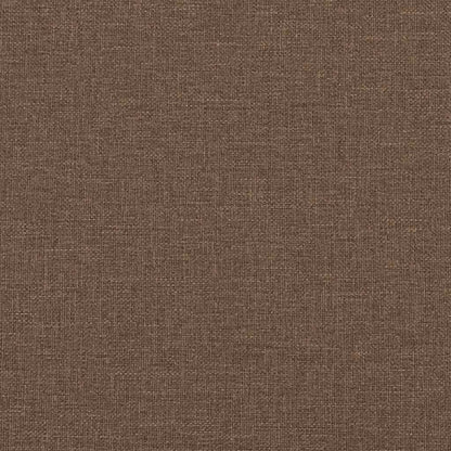 Divano a 2 posti Marrone 160x78x84 cm Tessuto | homemem39