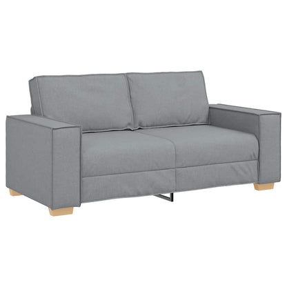 Divano a 2 posti Grigio Chiaro 180x78x84 cm Tessuto | homemem39