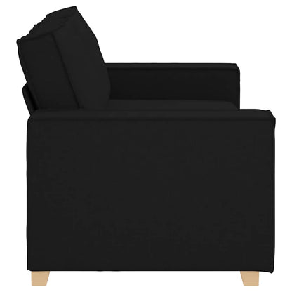 Divano a 2 posti Nero 180x78x84 cm Tessuto | homemem39