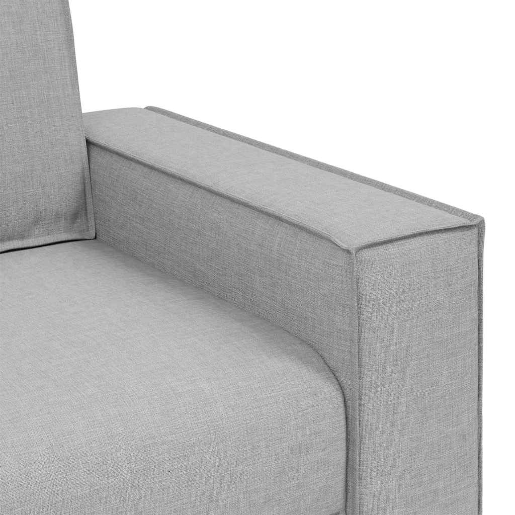 Divano a 2 posti Grigio nuvola 180x78x84 cm in tessuto | homemem39
