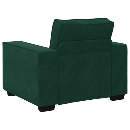 Divano Sedia Verde Scuro 100x78x84 cm Velluto | homemem39